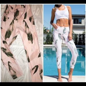 Nwt palm print leggings